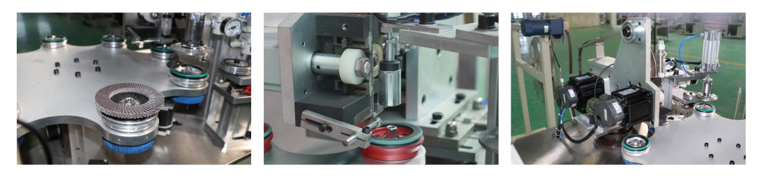 半自動百葉片成型機細節